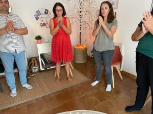 séance de sophrologie en groupe